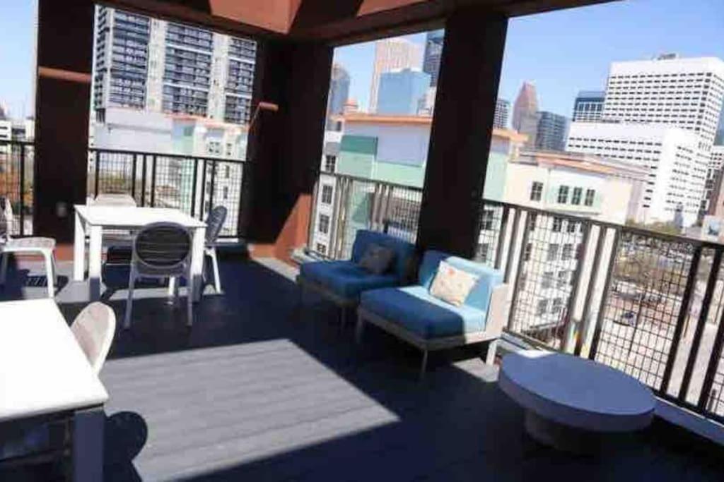 Fancy Apt Downtown. Pool. Gym. Lounge. Pet Ok Houston Exterior photo